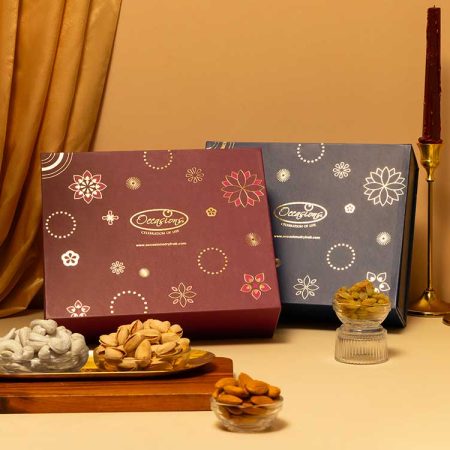 500g dry fruit hamper box - Occasions premium Diwali gift
