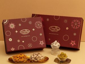 corporate diwali gift box magnetic hamper