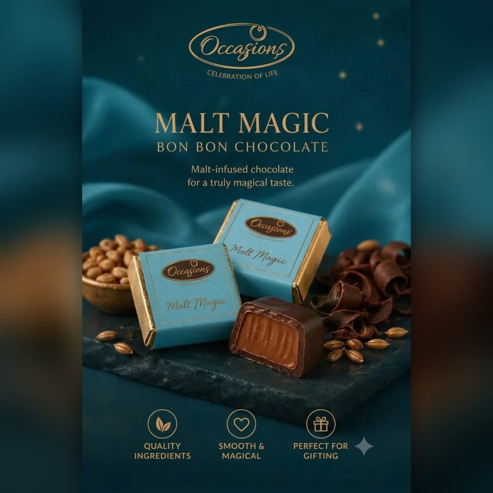 malt magic bon bon chocolate