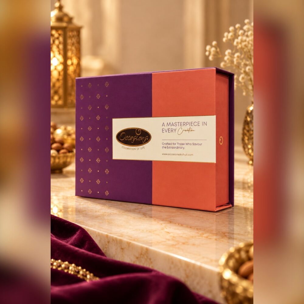 Occasions premium gift box - side view