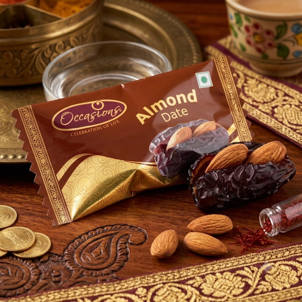 Corporate Dry Fruits Almond Dates Single Wrapped - Image 3