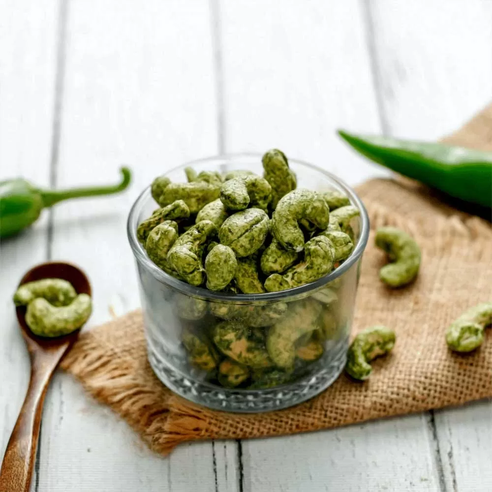 Green Chili Cashew Nuts - Image 2