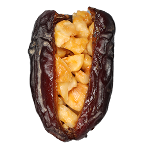 Hazelnut Caramel Stuffed Dates