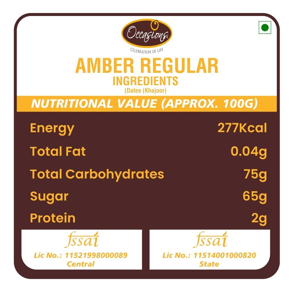 Amber Regular Dates Diwali Gifting Box - Image 5