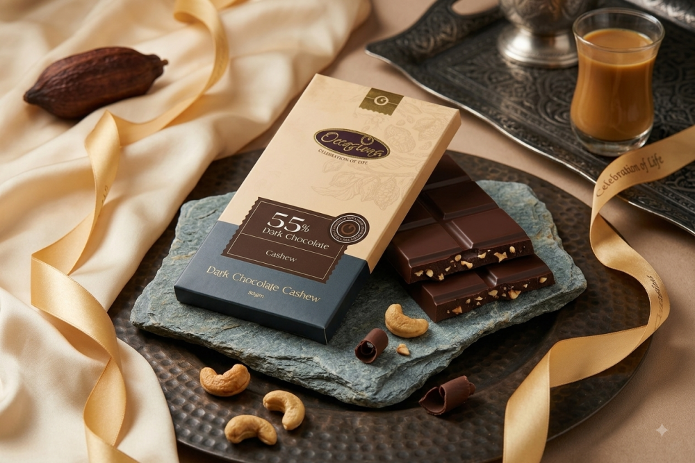 Dark Chocolate Cashew Bar - 80gm