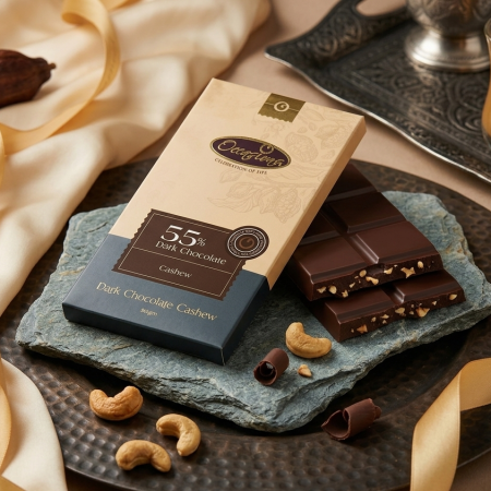 Dark Chocolate Cashew Bar - 80gm