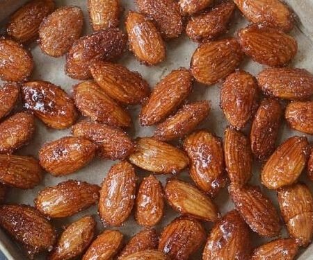 Honey Almond Roasted With Sesame Seeds