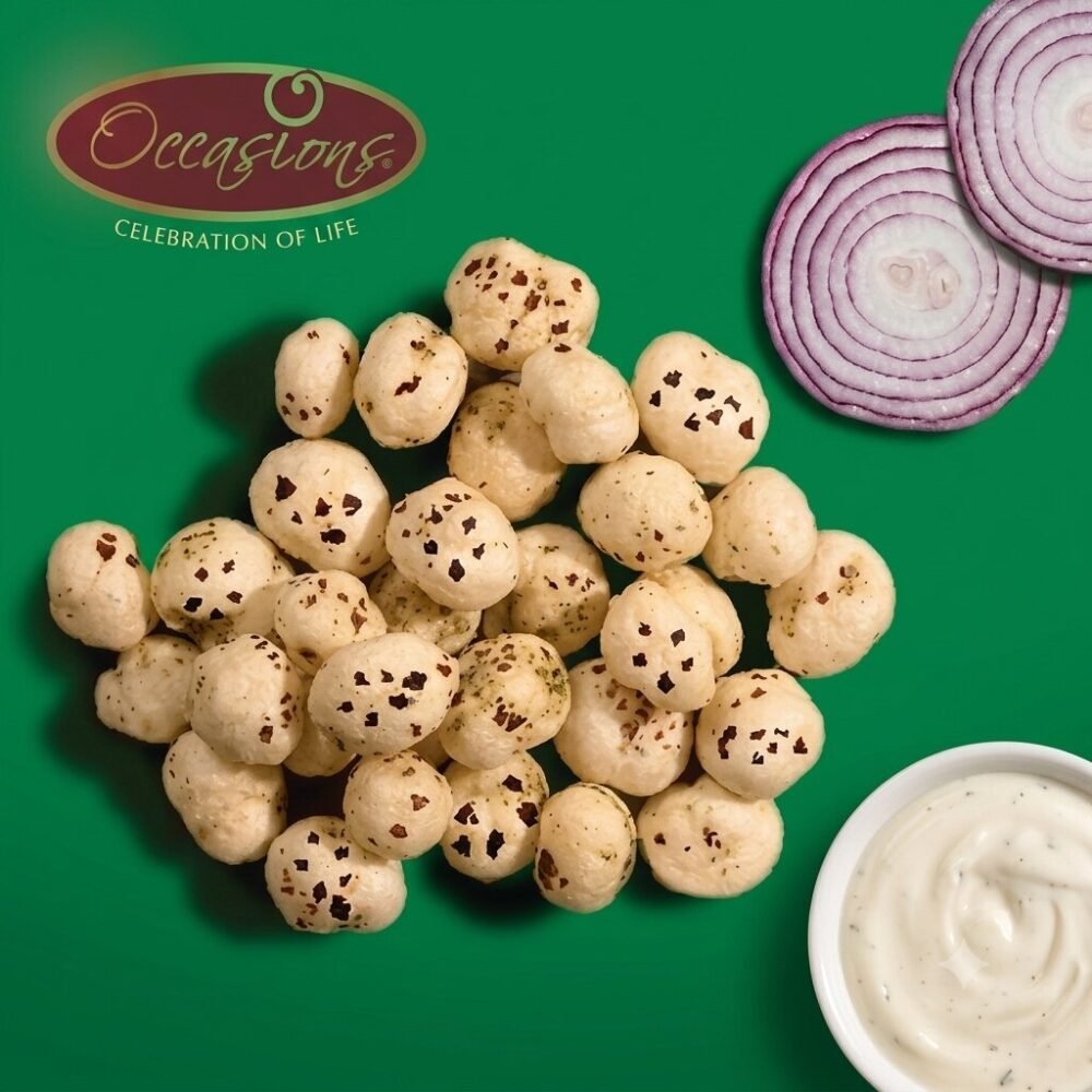 Gourmet Cream & Onion Makhana – 100gm