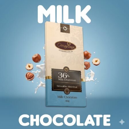 Smoothie Hazelnut Milk Chocolate Bar - 80gm
