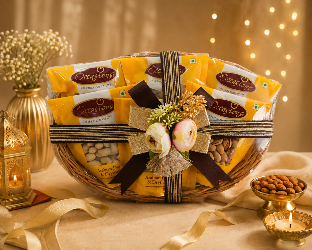 Only Dryfruit Basket (Small)