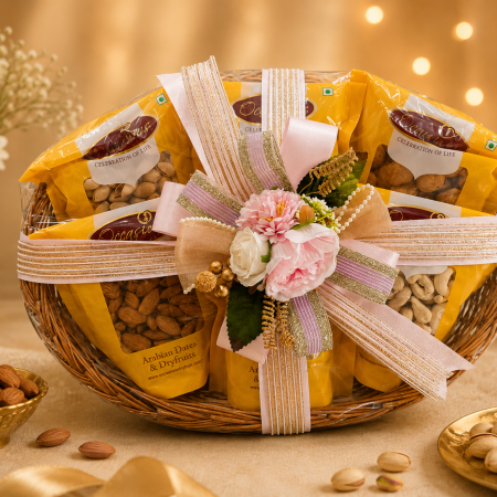 Dryfruits & Chocolate Basket