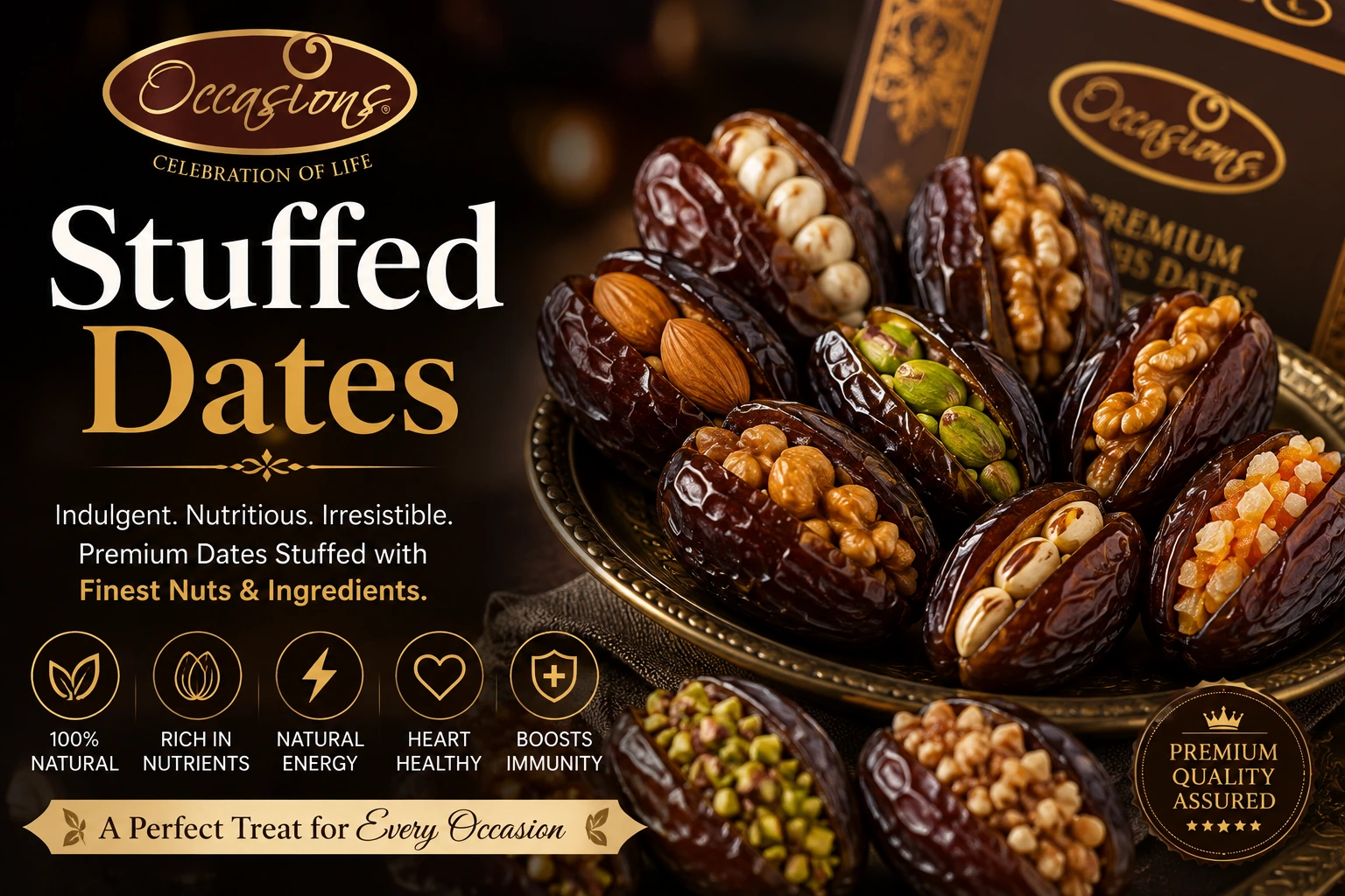 Corporate Dry Fruits stuffed dates