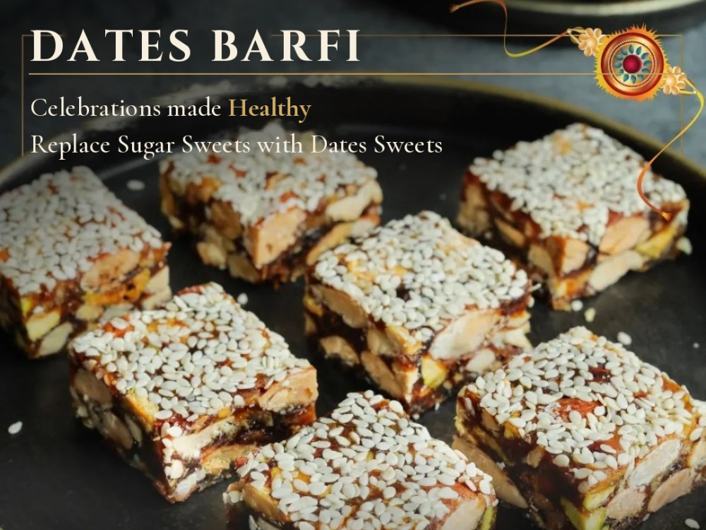 DATEPAK TILL BARFI ( sugar free )