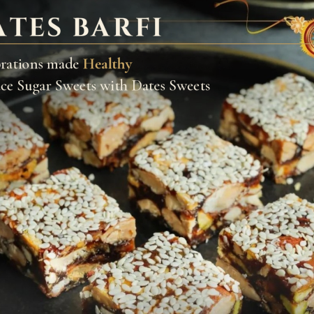 DATEPAK TILL BARFI ( sugar free )